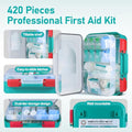 420 Pieces Professional First Aid Kit (420 Pieces)