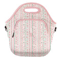 LunchTote Zippered Bag Insulated Neoprene Caddy (Prim & Proper / X-Large 6.5 Quart Lunch Tote)