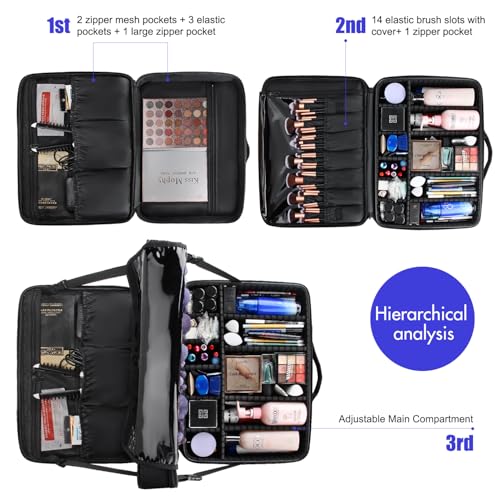 Extra Large Makeup Case (Super Large / Black)