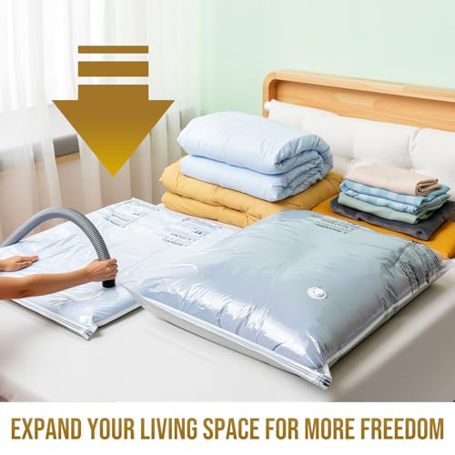 4 Pack Vacuum Storage Bags (4 Jumbo)