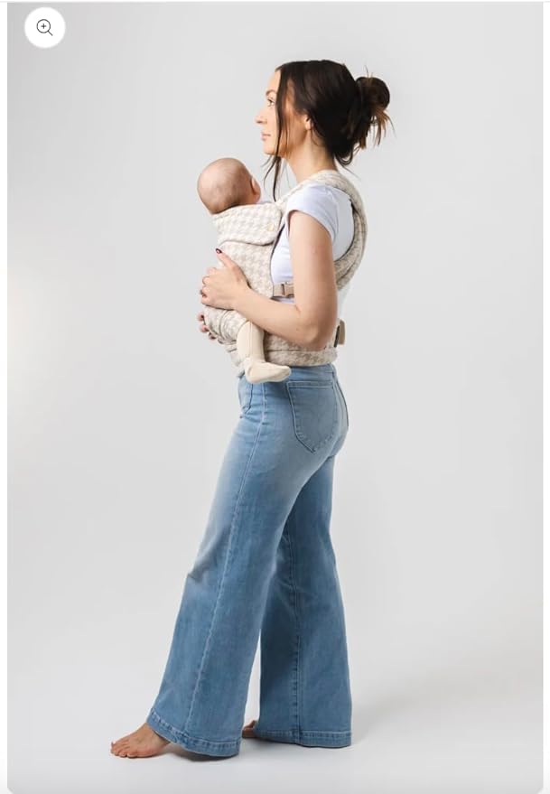Mabē Monarch Ergonomic Baby Carrier – Premium Cotton Soft Structured Newborn to - Image 3