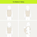 NEST BLANCHE Baby Carrier – Soft Cotton Linen Blend - Image 4