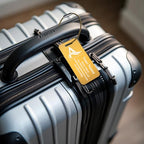 4PCS Personalized Luggage Tag (Gold / Small)