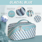 Travel Makeup Bags for Women (08-A-Blue)