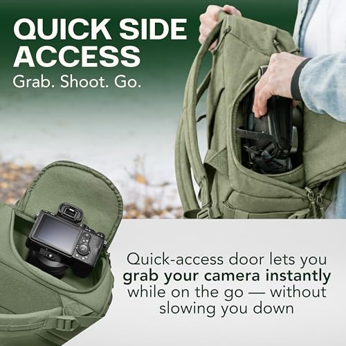 Jumper Compact Camera Backpack 2026 Edition (Pine Green / 23L)