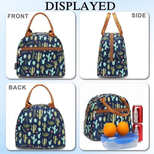 Insulated Lunch Cooler Bag (Cactus)