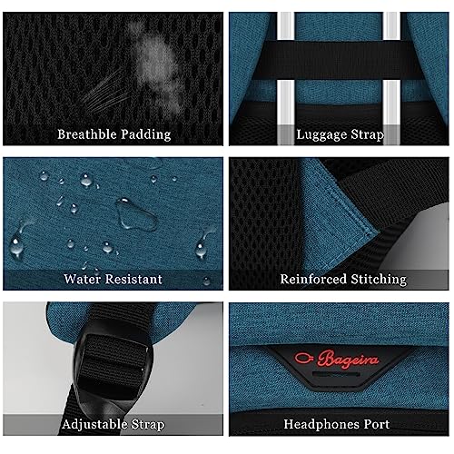 Travel Laptop Backpack (B1-blue / 15.6 Inch)