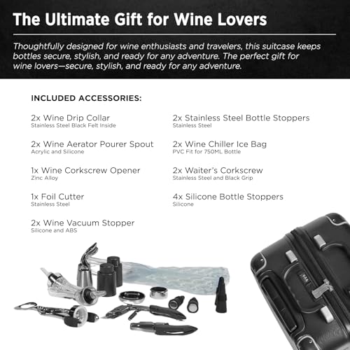 by VinGardeValise 6 (6 Bottle With Accessories)