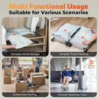 15 Combo Vacuum Storage Bags for Travel with Wireless Pump (15 Combo Set)
