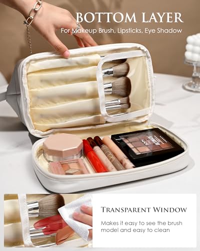 Personalized Makeup Bag (Brown / Z)