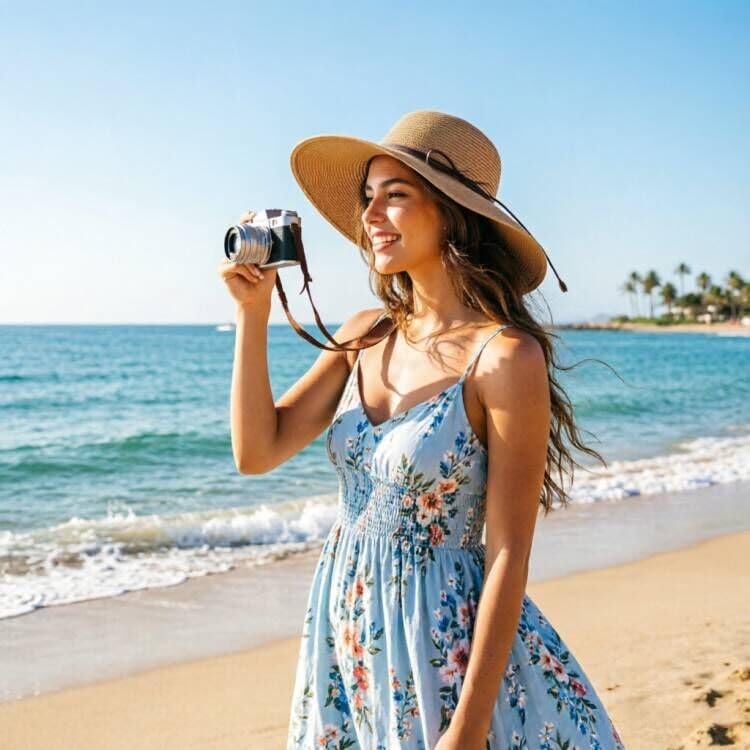 Womens Sun Straw Hat Bowknot Hat Summer Wide Brim Bucket Hats Foldable Beach Sun Hats Roll up UPF 50+ (1 Pack Bowknot Hat: Khaki, 4.7" Brim)