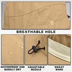 Sun Hats for Men Women (Khakisleeves)