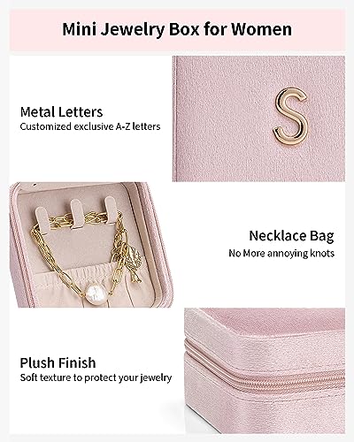 First Mothers day Gifts for New Mom (Pink / Letter M)