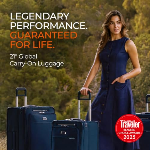 21" Global Carry On Expandable Spinner (Plum / 21" Carry-On)