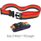 2PC Custom Embroidery Luggage Strap with Your Text (2PC)