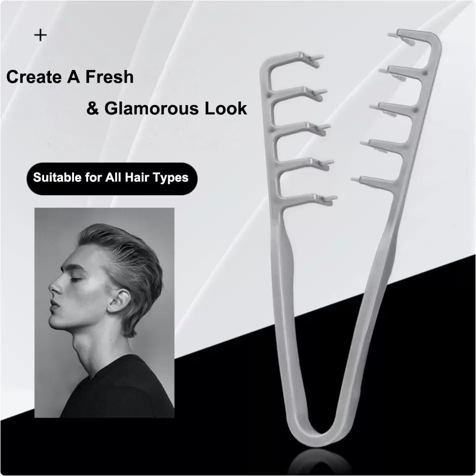 2026 Upgrade Texture Comb (Pink x 2pcs)