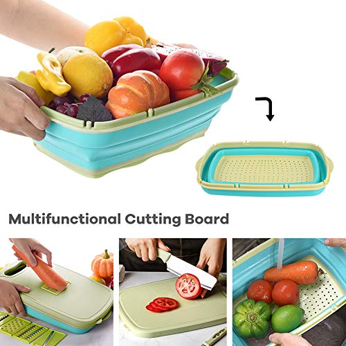 Camping Cutting Board (Blue Green)