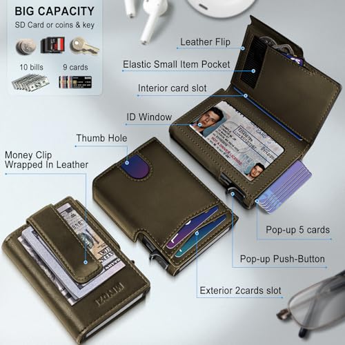 Wallet for Men (Olive054)