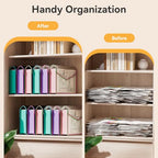 6 Pack File Folder (6 Pack Clear Black)