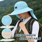 Outdoor Sun Hat for Men Women (1pack-blue)