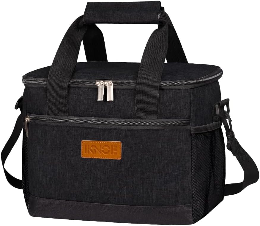 Insulated Lunch Bag (Black / Medium)