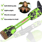 Kids Fishing Pole (Green / 4.92 ft)