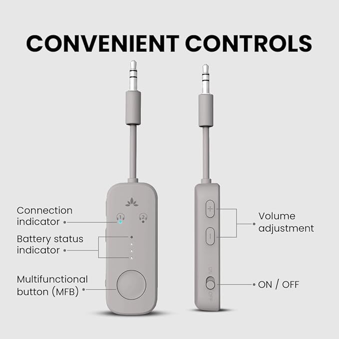 Avantree Relay - Airplane Bluetooth 5.3 Adapter - Image 6