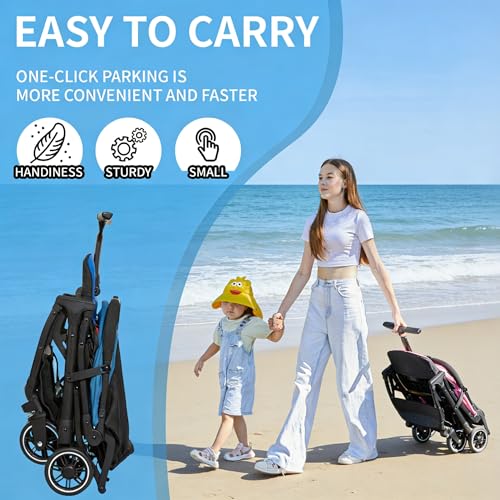 Superb Lightweight Travel Stroller (Blue)