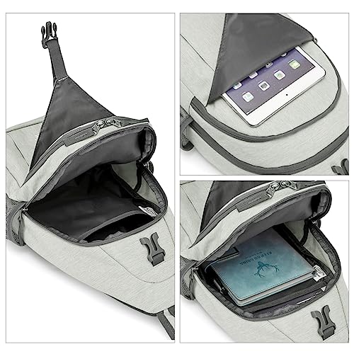 Sling Bag for Men Women (Gainsboro)