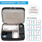 Electronic Organizer Travel Case (zipper-black)