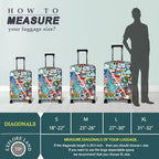Luggage Cover Fits 23 (M / Statue of Liberty)
