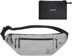 Travel Money Belt for Men and Women hidden slim passport holder by YIPINU