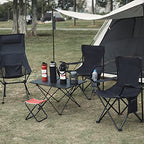 4Pack Folding Camping Chairs (Red)