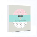 Stretchy Changing Pad Covers BROLEX 2 Pack Jersey Knit Change Pad Covers - Image 2