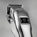 Royal Clips Hair and Beard Fade Kit – Professional Clipper, Trimmer & Foil Shaver Bundle for Men, Complete Haircut Set for Barbers, Home Use & Grooming– Holiday Gift for Men, Fathers, Brothers- Silver