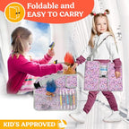Kids Travel Tray for Car (1-pack Pink Unicorn)