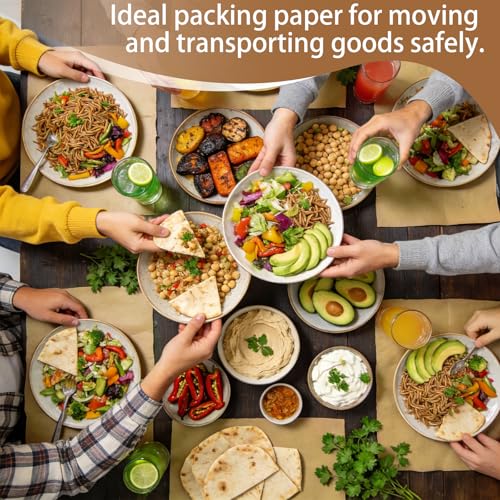 17.5” x 51’ Brown Butcher Paper Roll for Smoking Meat (Brown / 17.5 inches x 51 feet)