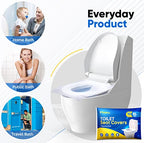 Toilet Seat Covers Disposable Flushable Travel Pack of 200 (XL (Pack of 200))