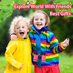 Kids Binoculars Best Gifts for 3 (Pink)