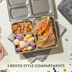 Launch Stainless Steel Lunchbox Replacement (3 Compartments)
