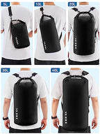 Waterproof Dry Bag for Women Men (5L / Black)
