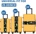 Luggage Straps for Suitcases Travel Belt Accessories, Cute Suitcase Strap - Image 3