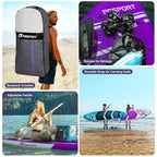 11' Premium Stand Up Paddle Board (Purple)