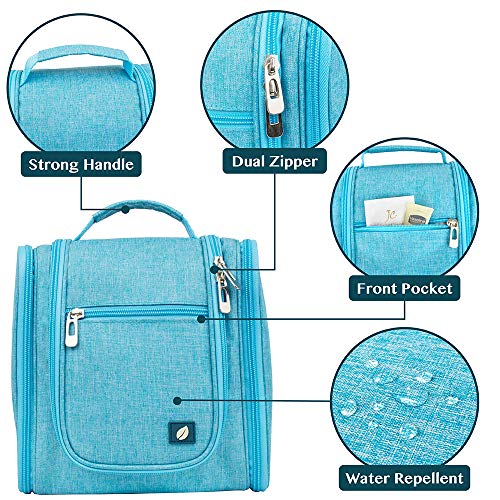 Toiletry Bag Travel Bag for Women Men (Standard (9x4x9) / Sea Blue)