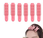 5Pcs Pink Volumizing Hair Root Clip Natural Fluffy Hair Root Clip, Volume Hair Curler Clip Diy Curler Fluffy Clamps Rollers Hair, Hair Rollers, Styling Tools and Appliances for Women