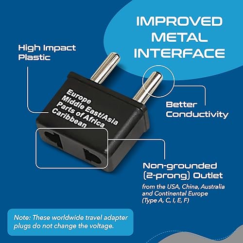 Universal Travel Adapter (Black)