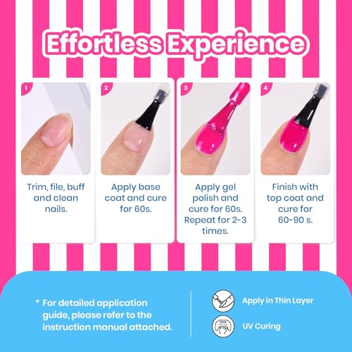 Beetles Hot Pink Gel Polish (B - Hot Pink | Bikini Pink)
