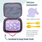 Kids Insulated Lunch Box (9.75 x 7 x 3.25 inches / Magical Unicorns)