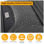 3 Piece Softside Expandable Luggage Set (Grey / 20in/24in/28in)