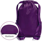 ZOORON Waterproof Drawstring Gym Backpack Bag - Image 2